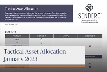 Tactical Asset Allocation – January 2023