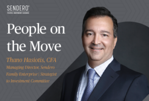 Sendero | Thano Hasiotis, CFA, is Recognized in Austin Business Journal Sendero | Thano Hasiotis, CFA, is Recognized in Austin Business Journal