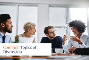 Sendero | Common Financial Topics of Discussion Sendero | Common Financial Topics of Discussion