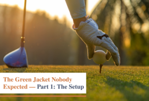 Sendero | The Green Jacket Nobody Expected — Part 1: The Setup Sendero | The Green Jacket Nobody Expected — Part 1: The Setup